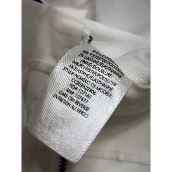 Alice & Olivia NEW Lavera Crepe Jumpsuit in Off White Size 8 MSRP $495 - Picture 9 of 13